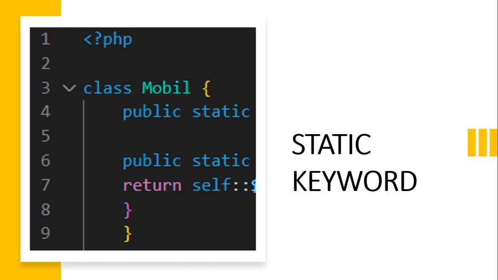 Static Keyword PHP OOP